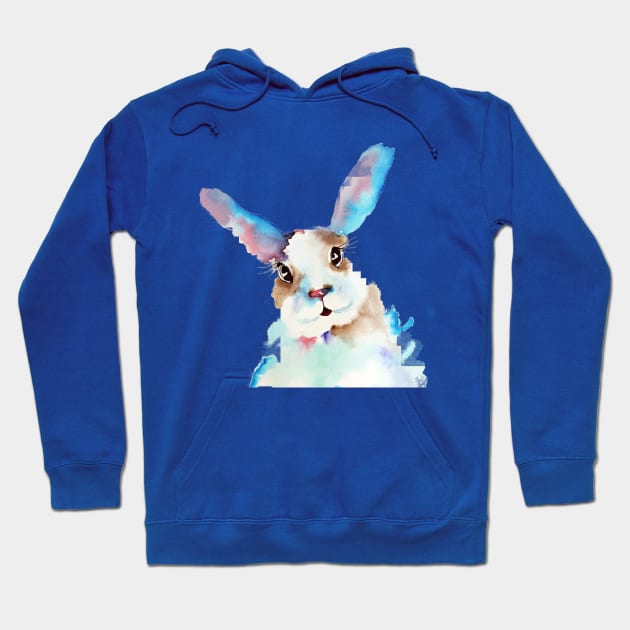 Blue Buns Hoodie by smartartdesigns